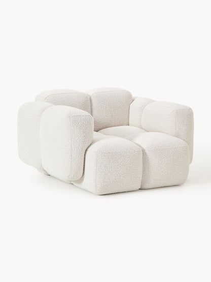 Galeriebild 1 - Loungesessel Tayla aus Bouclé