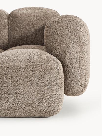 Eckmodul Tayla aus Teddy-Bouclé