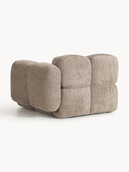 Eckmodul Tayla aus Teddy-Bouclé