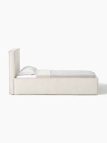 Cord-Einzelbett Dream mit Stauraum