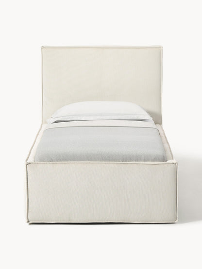 Cord-Einzelbett Dream mit Stauraum