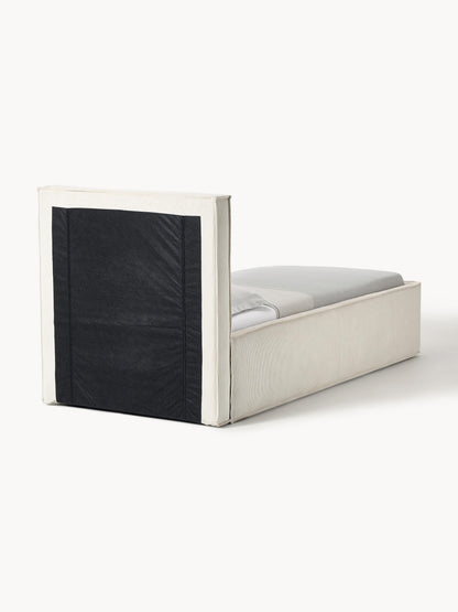 Cord-Einzelbett Dream mit Stauraum