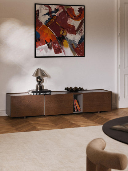 Holz-TV-Lowboard Larsen