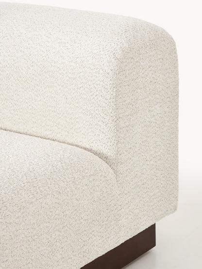 Sofa Natalie (2-Sitzer) aus Teddy-Bouclé