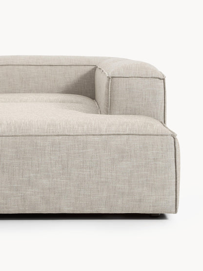 Modulares XL Sofa Lennon aus Leinen-Mix