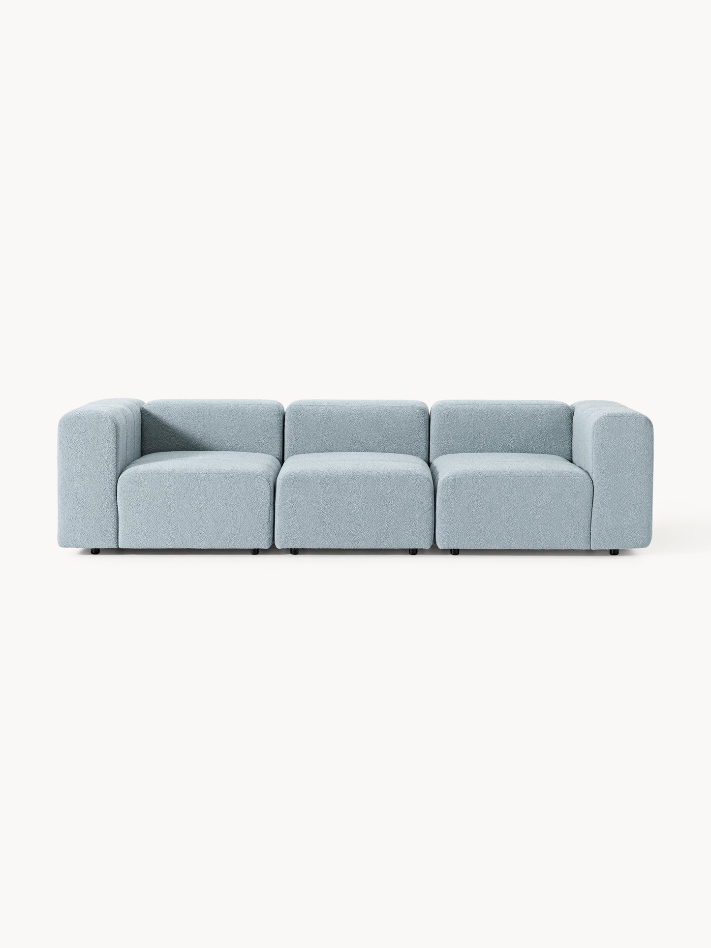 Galeriebild 1 - Modulares Bouclé-Sofa Lena (4-Sitzer)
