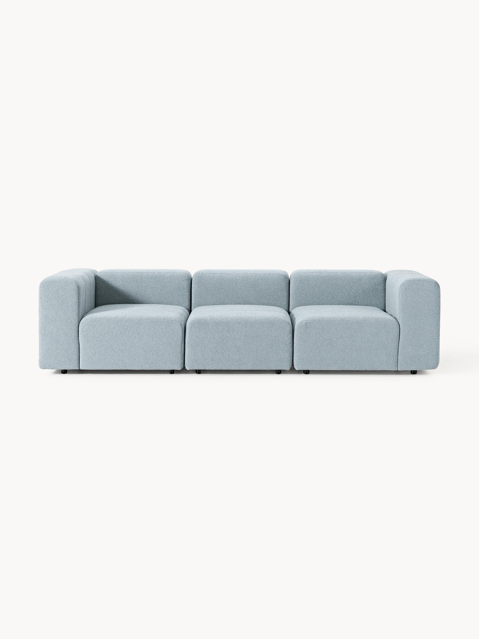 Galeriebild 1 - Modulares Bouclé-Sofa Lena (4-Sitzer)