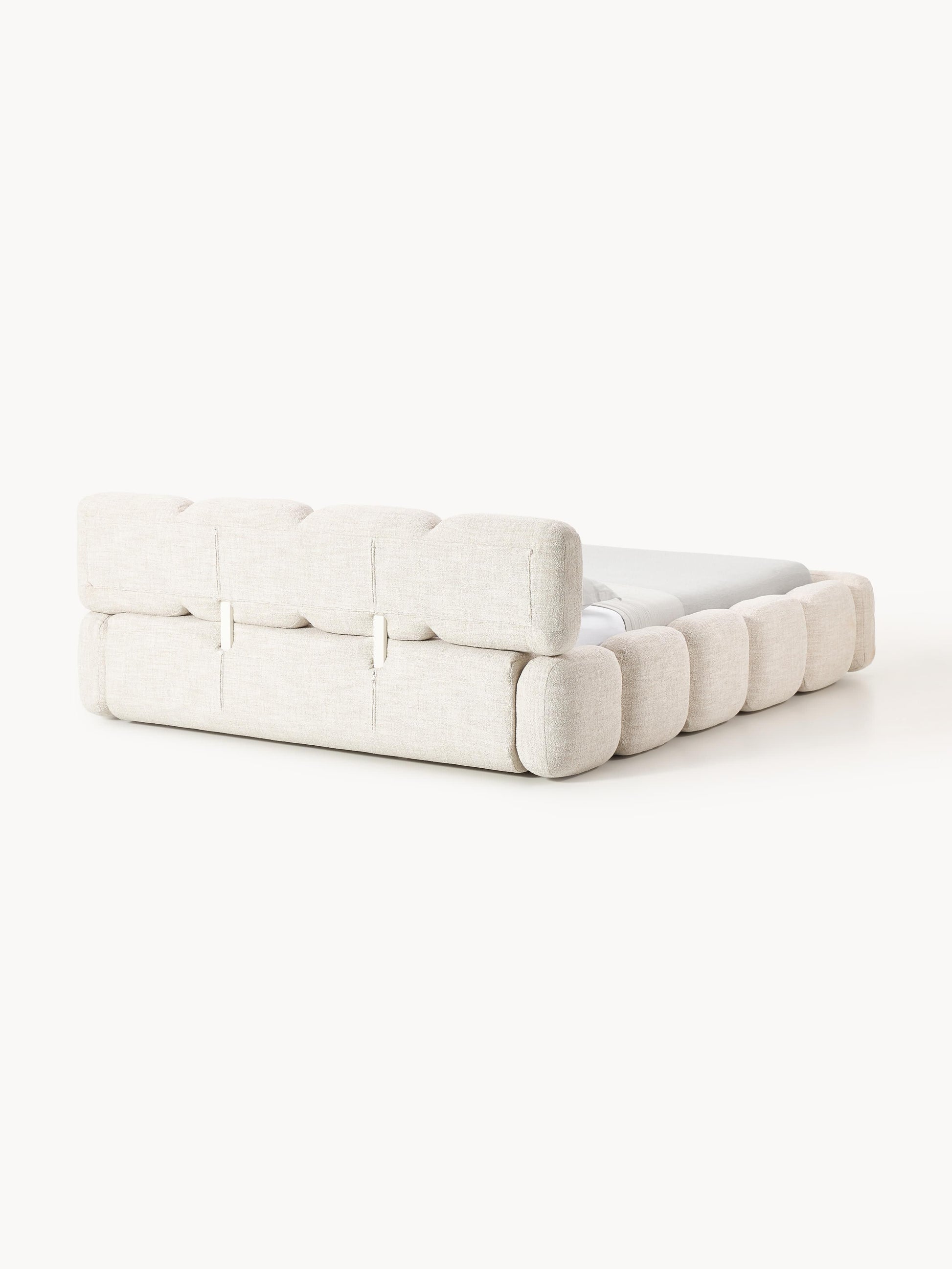 Polsterbett Tayla aus Bouclé