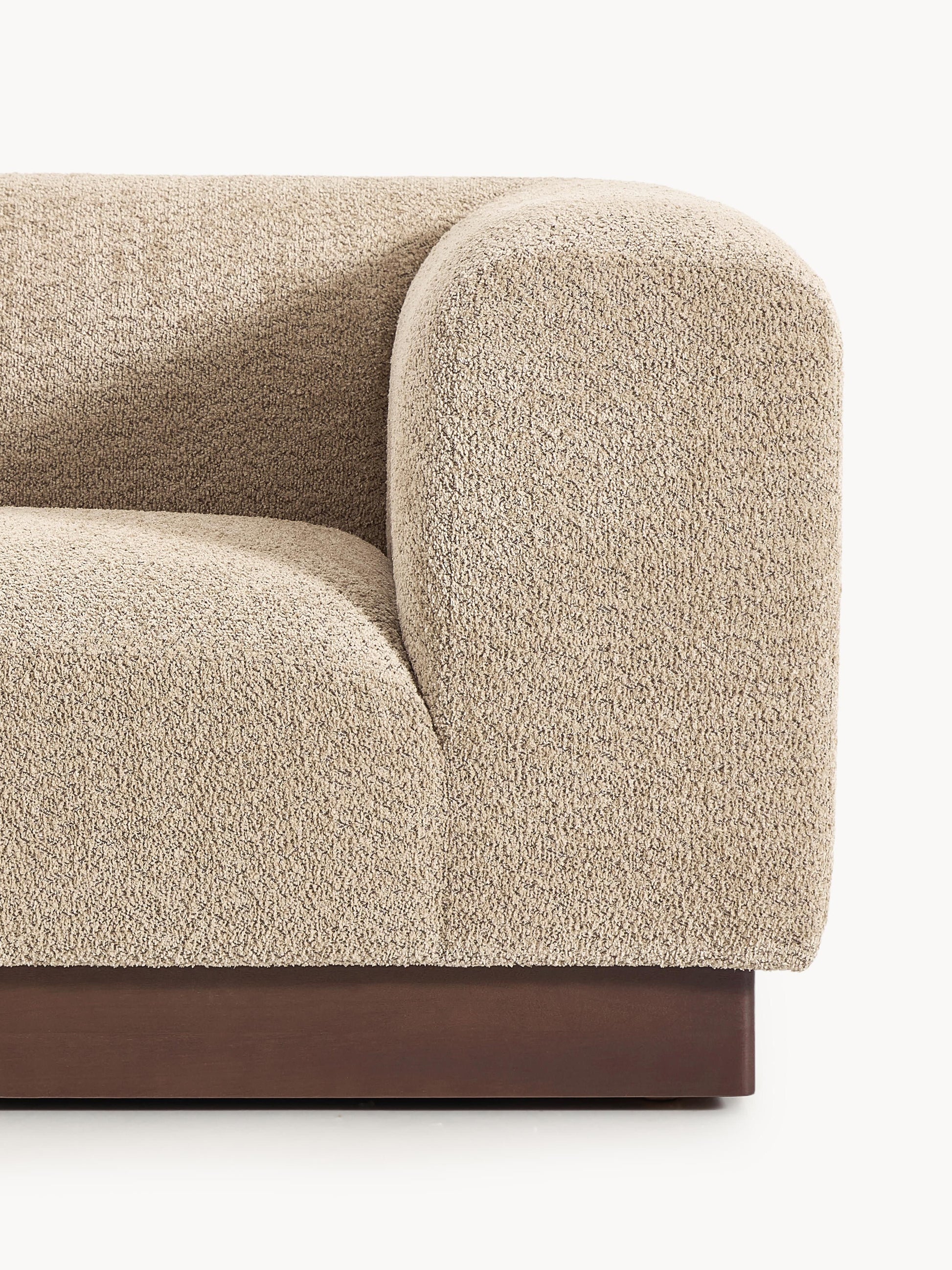 Eckmodul Natalie aus Teddy-Bouclé