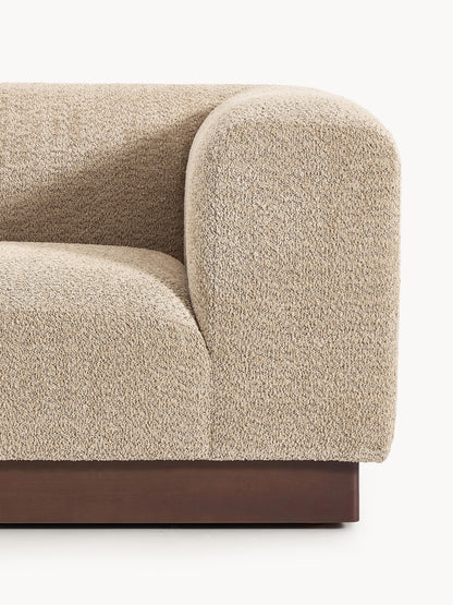 Eckmodul Natalie aus Teddy-Bouclé