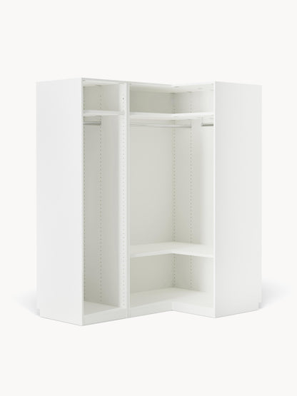 Modularer Eck-Kleiderschrank Charlotte, 165 cm Breite, in verschiedenen Größen