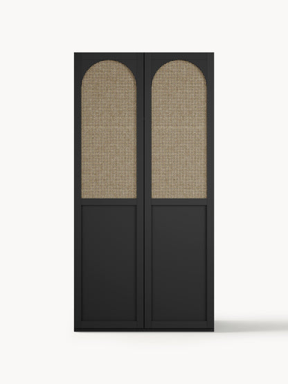 Modularer Drehtürenschrank Jeanne, 100 cm Breite, in verschiedenen Größen