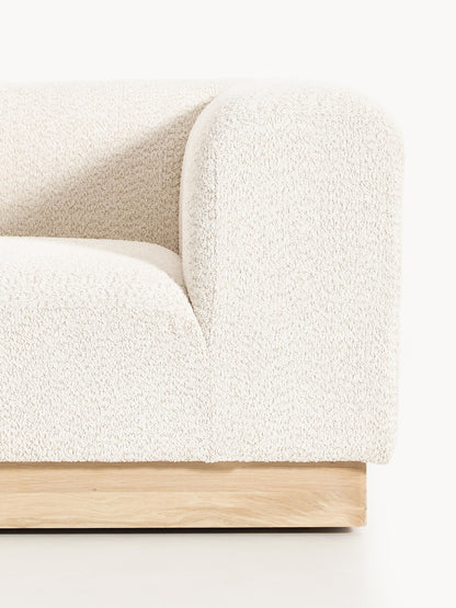 Eckmodul Natalie aus Teddy-Bouclé