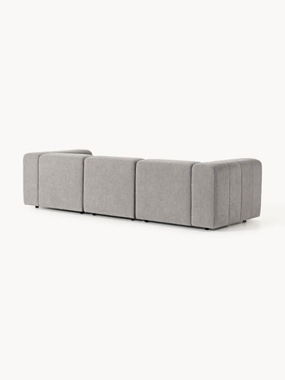 Modulares Bouclé-Sofa Lena (4-Sitzer)