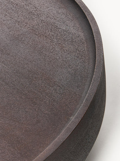Runder XL Couchtisch Benno aus Mangoholz