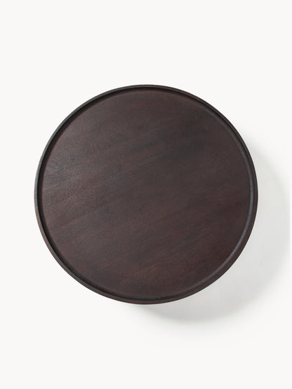 Runder XL Couchtisch Benno aus Mangoholz