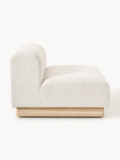 Sofa Natalie (2-Sitzer) aus Teddy-Bouclé