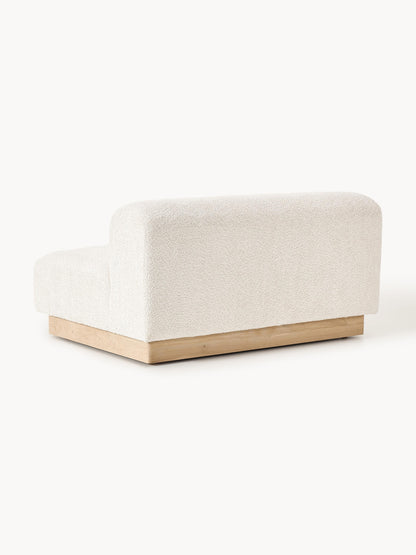Sofa Natalie (2-Sitzer) aus Teddy-Bouclé