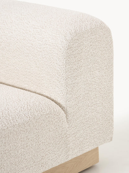 Sofa Natalie (2-Sitzer) aus Teddy-Bouclé