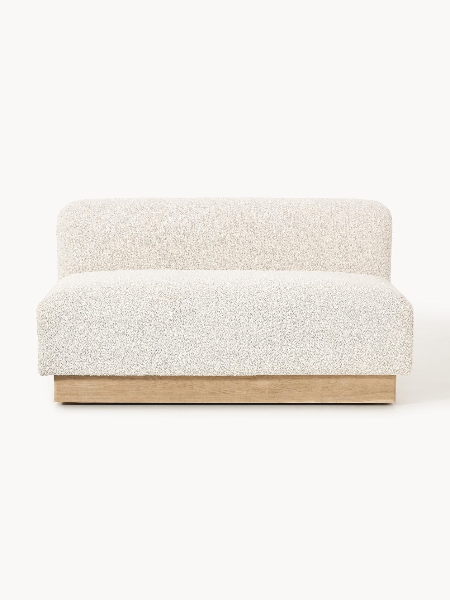 Galeriebild 1 - Sofa Natalie (2-Sitzer) aus Teddy-Bouclé