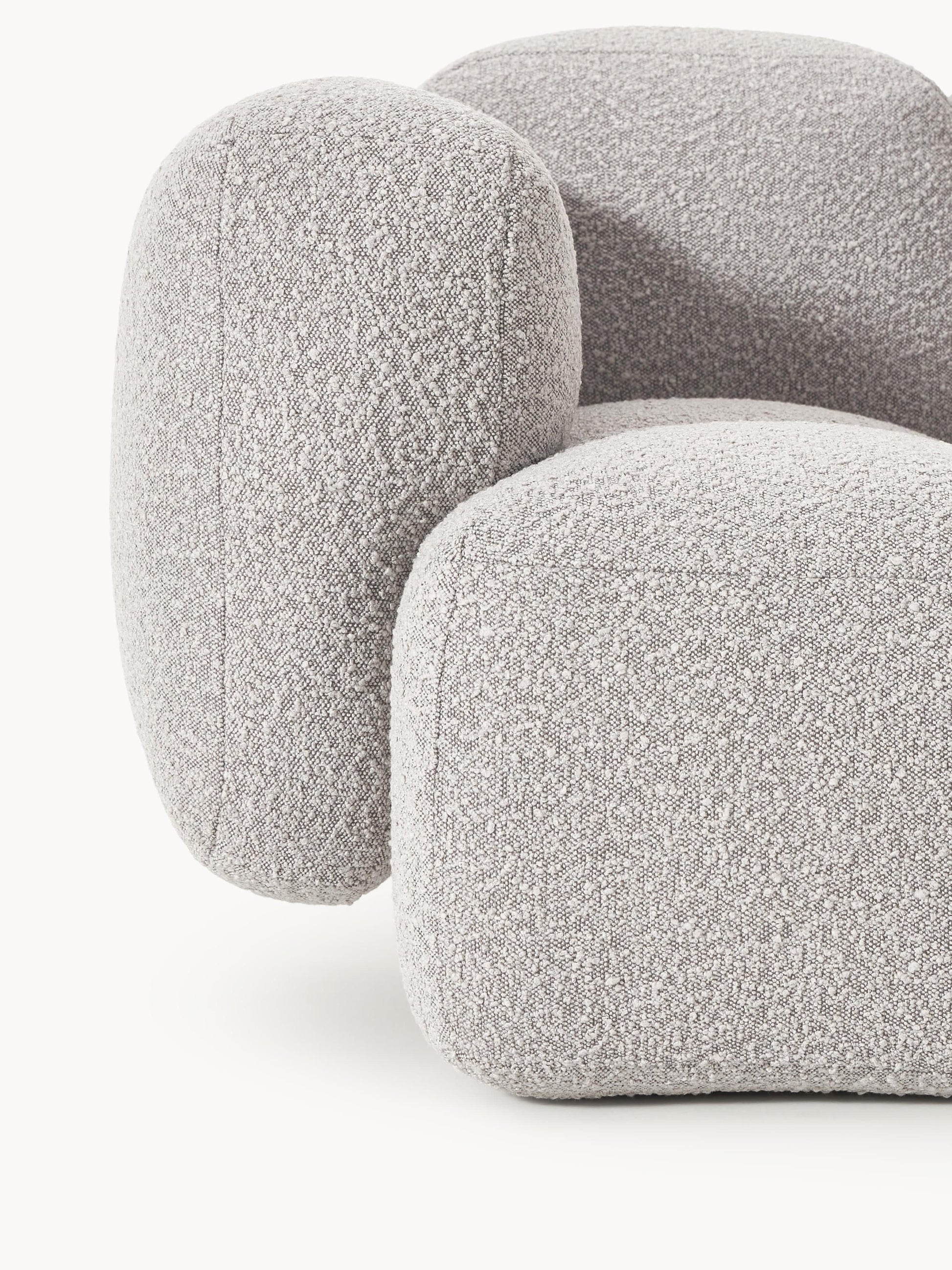 Modulares Sofa Tayla (4-Sitzer) aus Bouclé