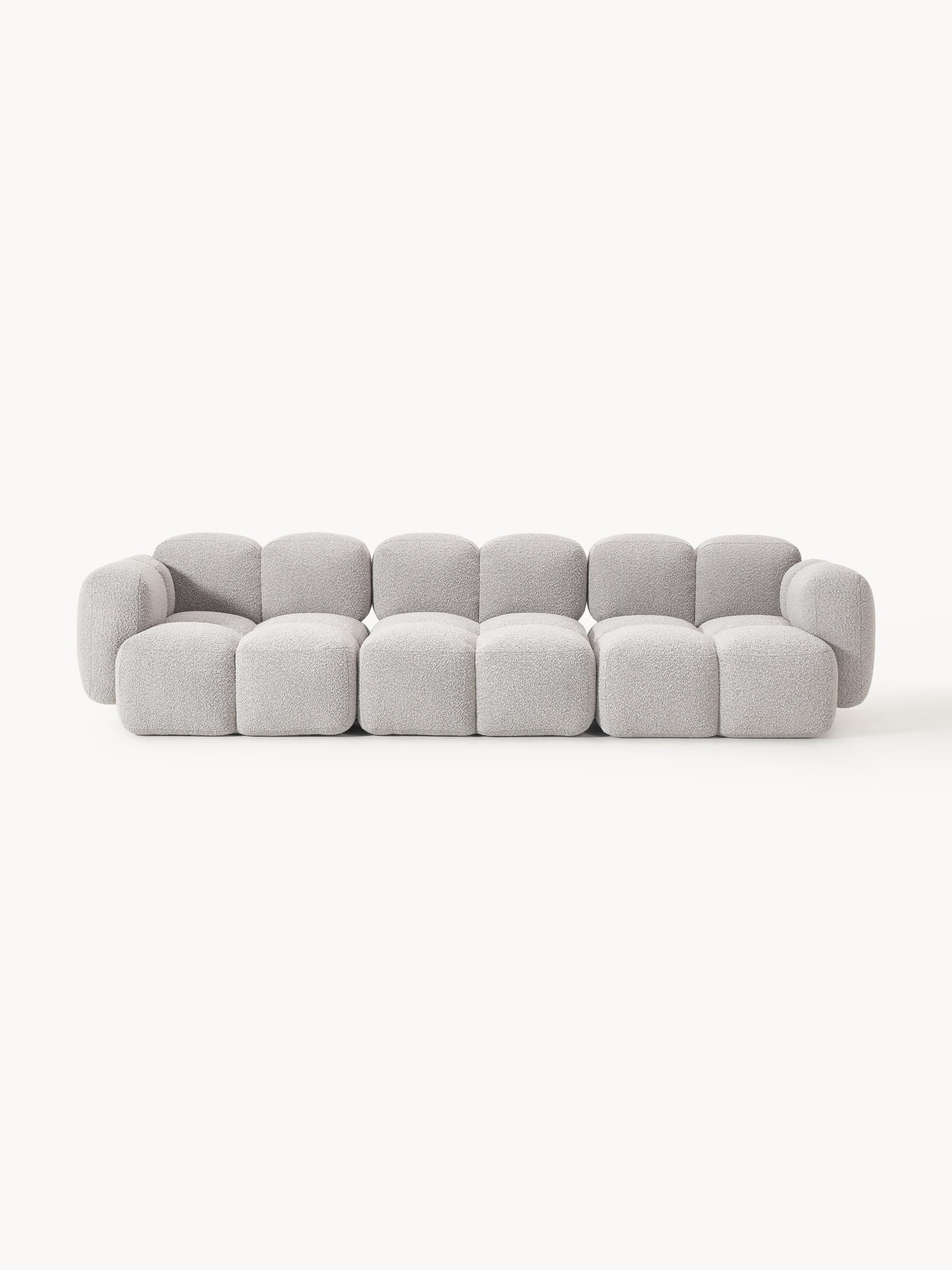 Galeriebild 1 - Modulares Sofa Tayla (4-Sitzer) aus Bouclé