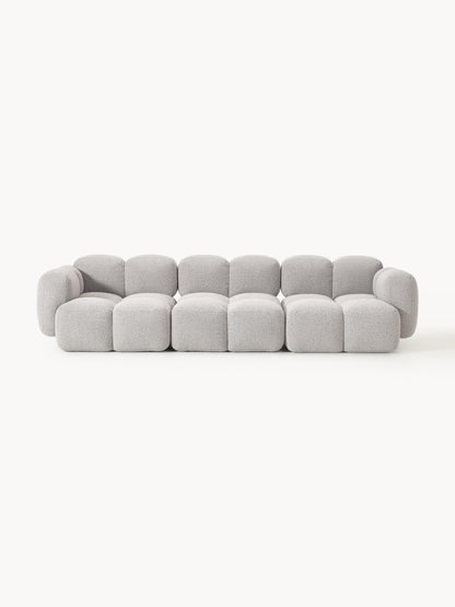 Galeriebild 1 - Modulares Sofa Tayla (4-Sitzer) aus Bouclé