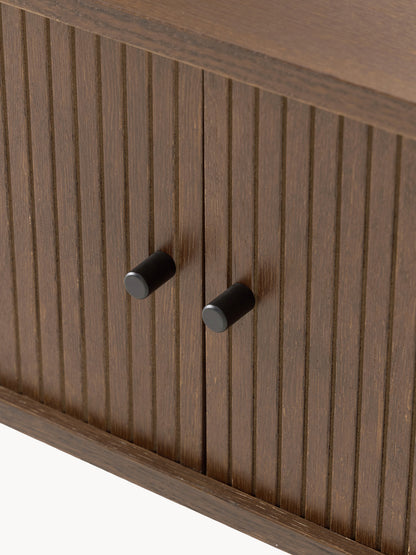 TV-Board Calary mit geriffelter Front