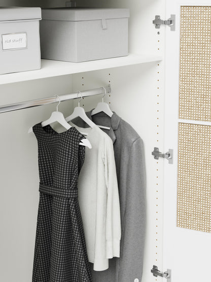 Modularer Drehtürenschrank Jeanne, 250 cm Breite, in verschiedenen Größen