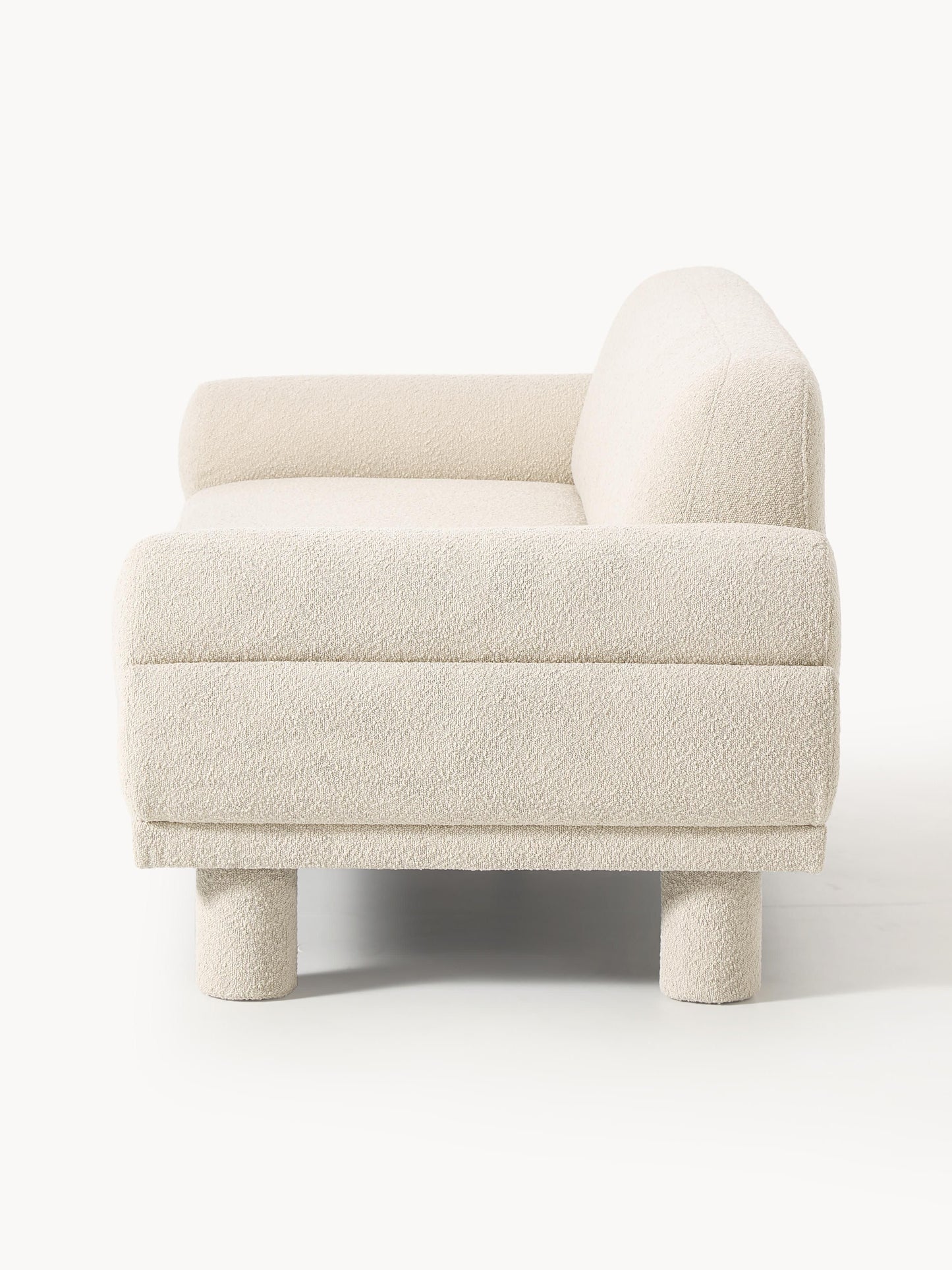 Bouclé-Sofa Lilo (3-Sitzer)