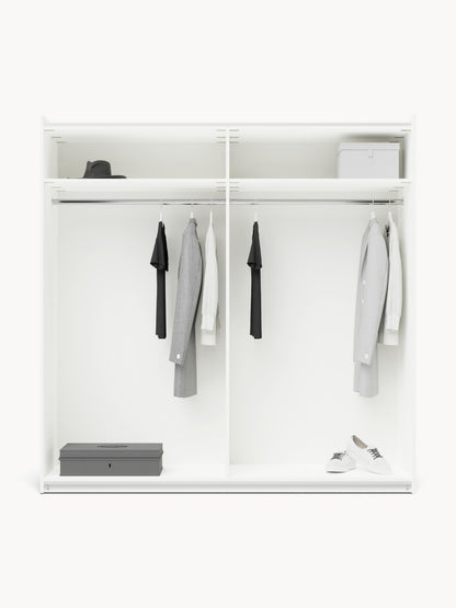 Modularer Schwebetürenschrank Charlotte, 200 cm Breite, in verschiedenen Größen
