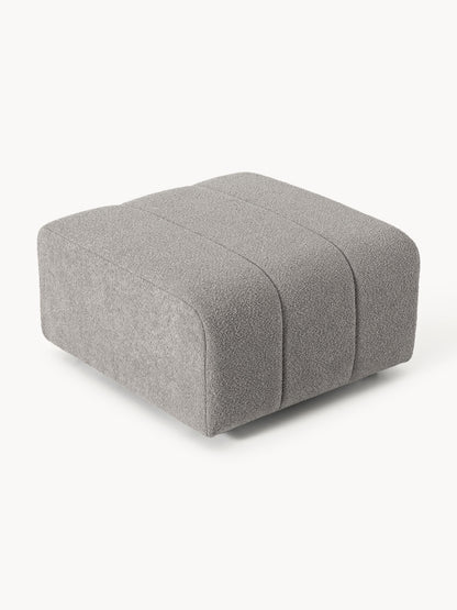 Bouclé-Sofa-Hocker Lena