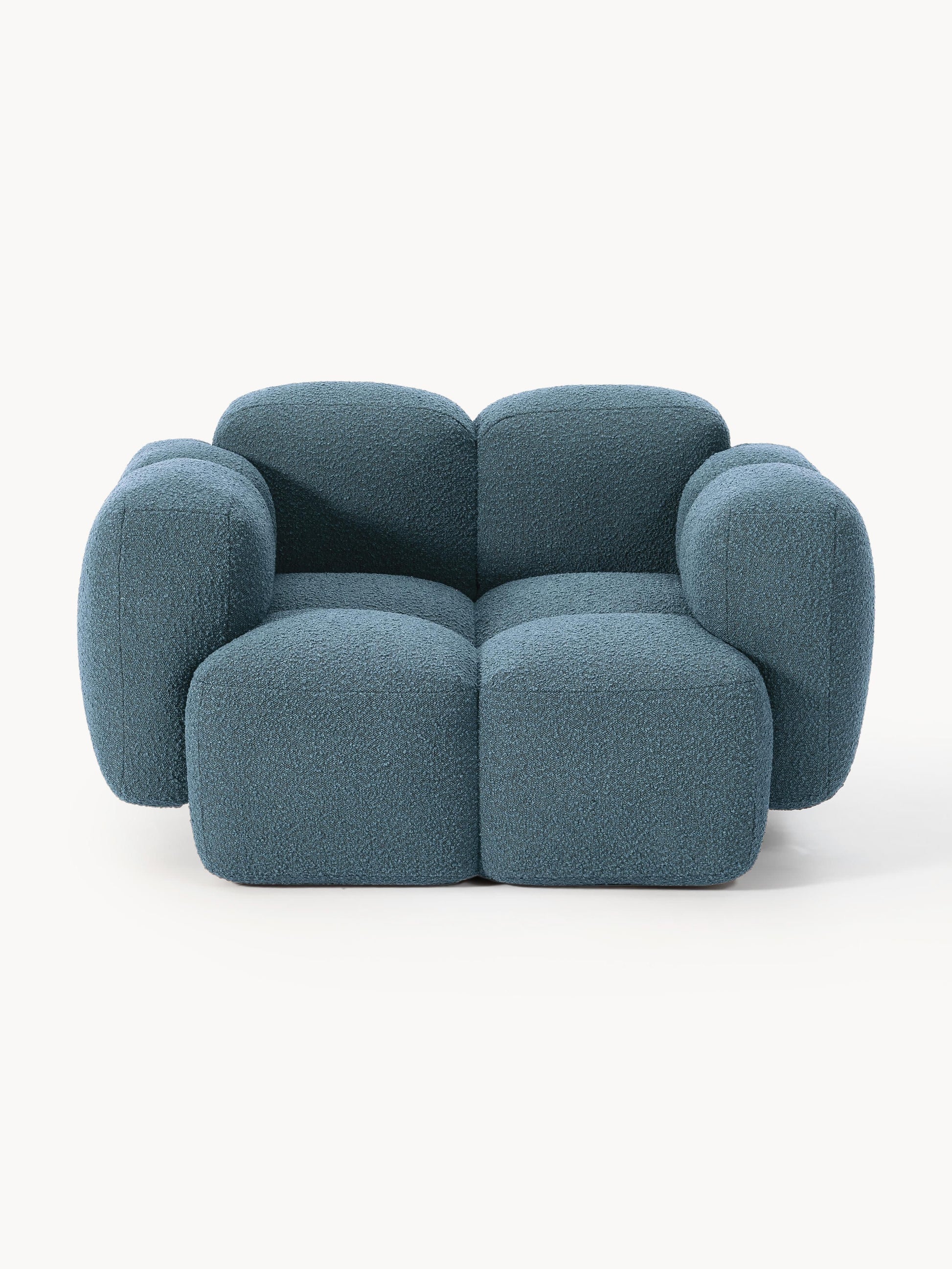 Loungesessel Tayla aus Bouclé