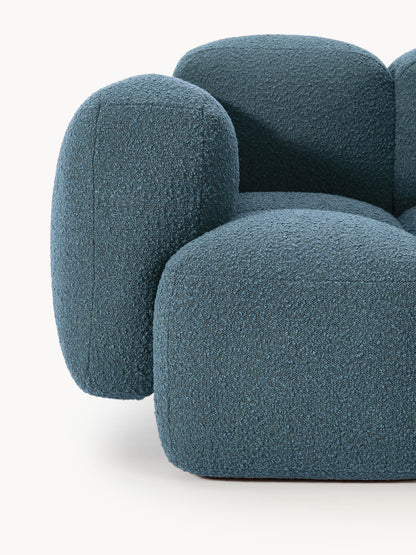 Loungesessel Tayla aus Bouclé