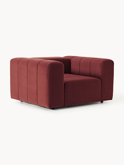Galeriebild 1 - Samt-Loungesessel Lena
