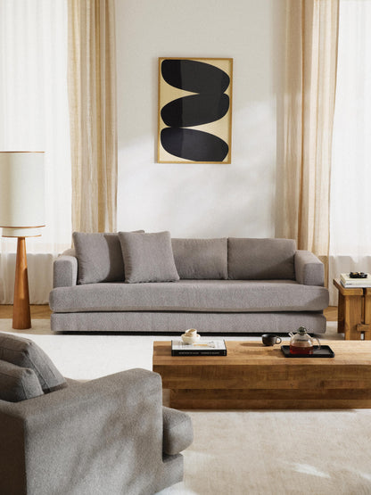 Bouclé-Sofa Tribeca (3-Sitzer)