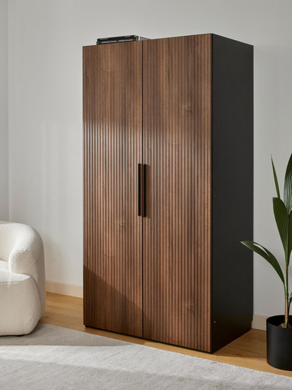 Modularer Drehtürenschrank Simone, 100 cm Breite, in verschiedenen Größen