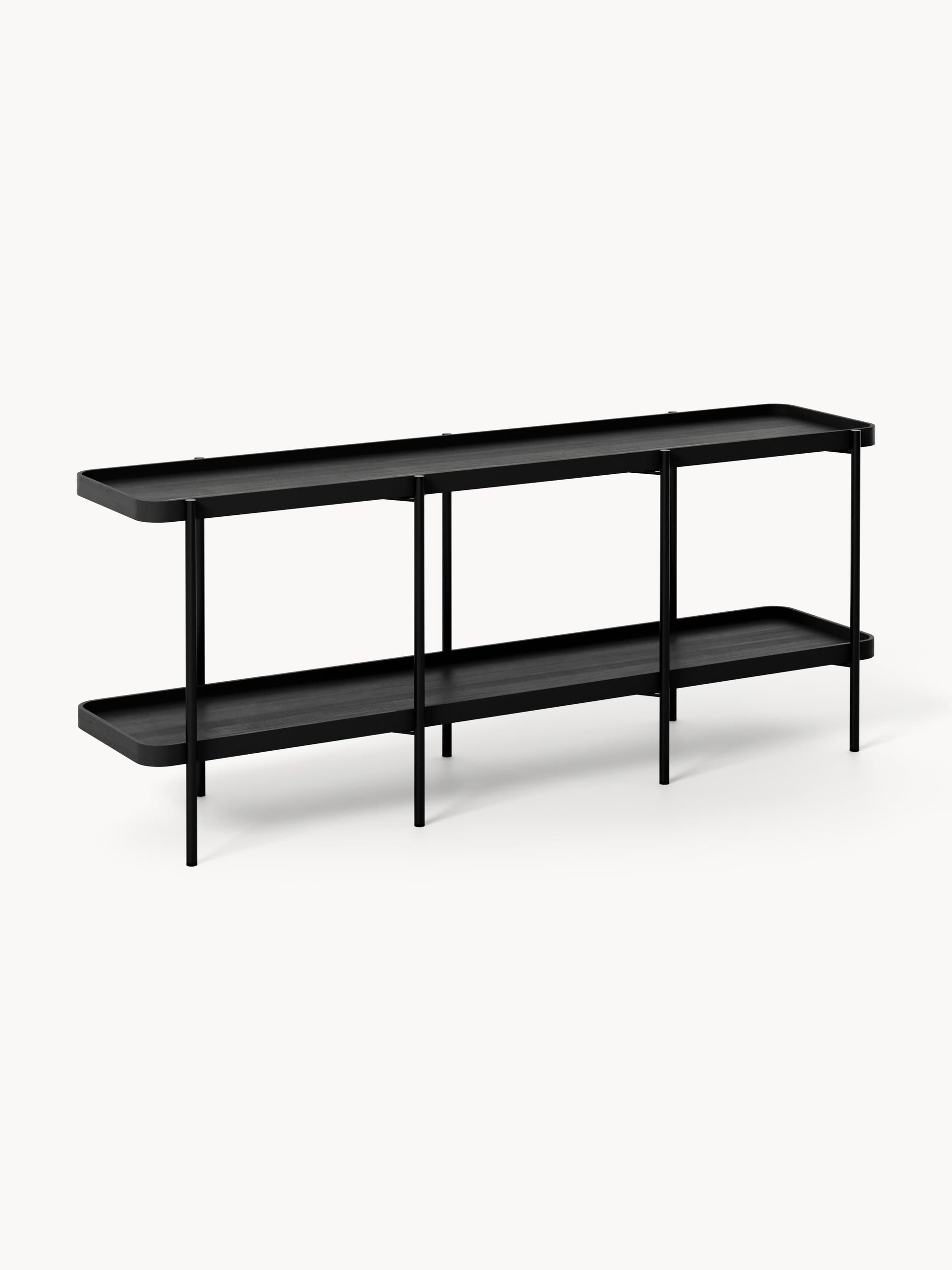 Niedriges Holz-Regal Renee