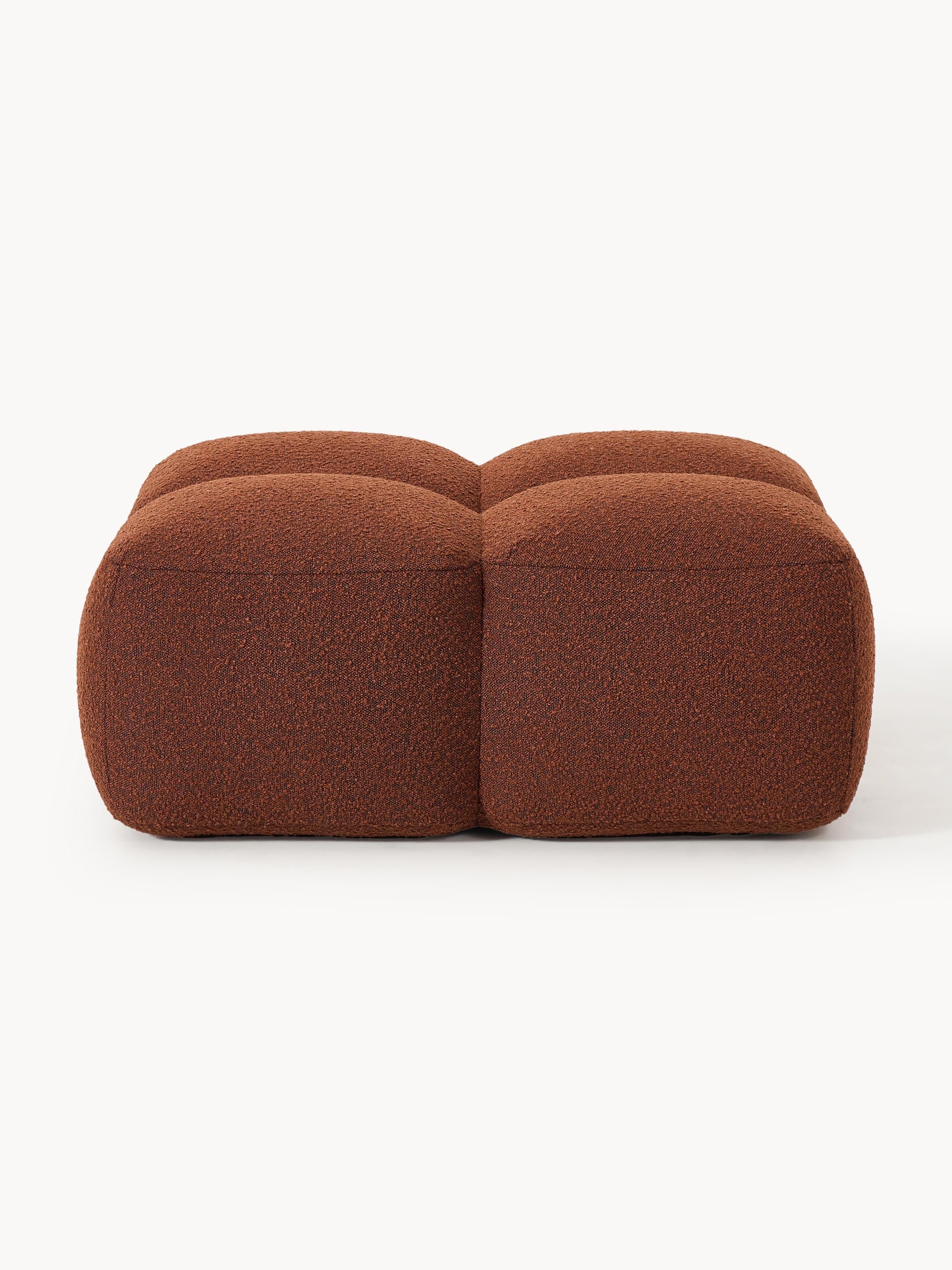 Sofa-Hocker Tayla aus Bouclé