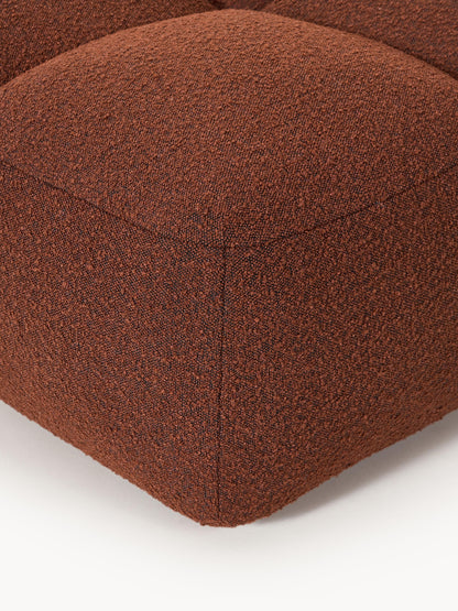 Sofa-Hocker Tayla aus Bouclé