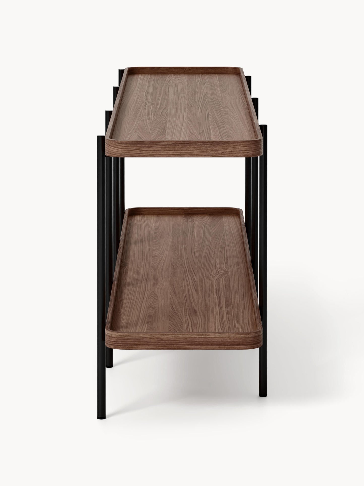 Niedriges Holz-Regal Renee