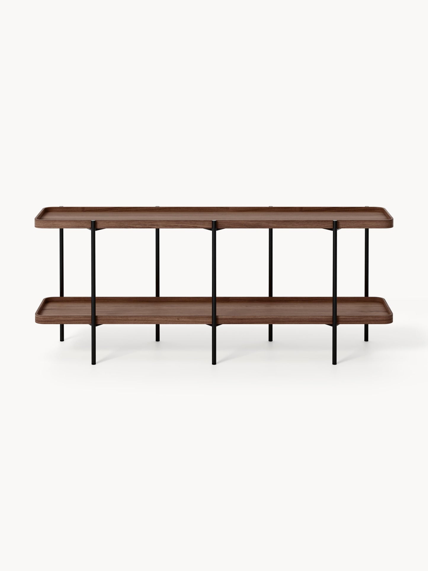 Niedriges Holz-Regal Renee