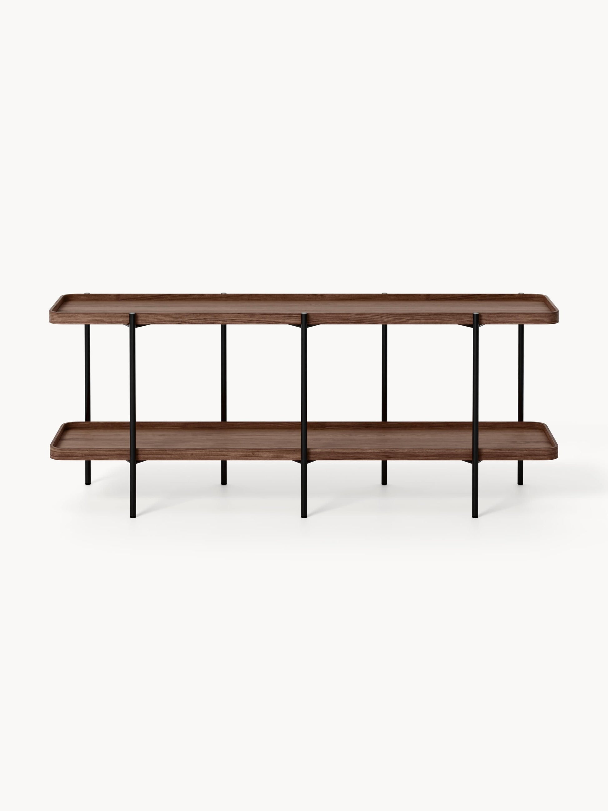 Niedriges Holz-Regal Renee