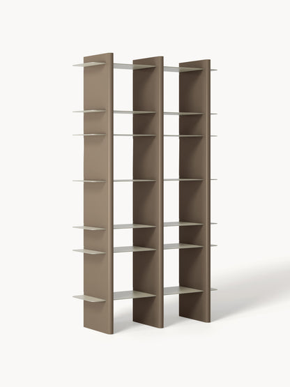 Galeriebild 1 - Hohes Regal Rami mit Metall-Elementen