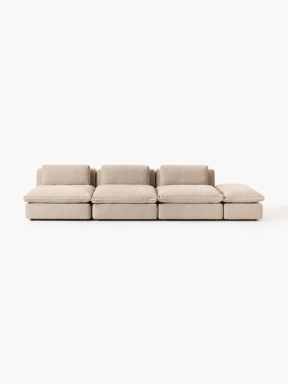 Galeriebild 1 - Modulares XL-Sofa Felix (3-Sitzer) mit Hocker