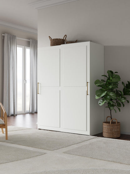 Modularer Schwebetürenschrank Charlotte, 150 cm Breite, in verschiedenen Größen