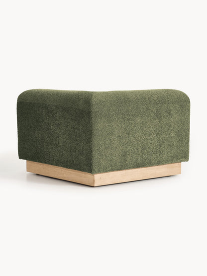 Eckmodul Natalie aus Teddy-Bouclé