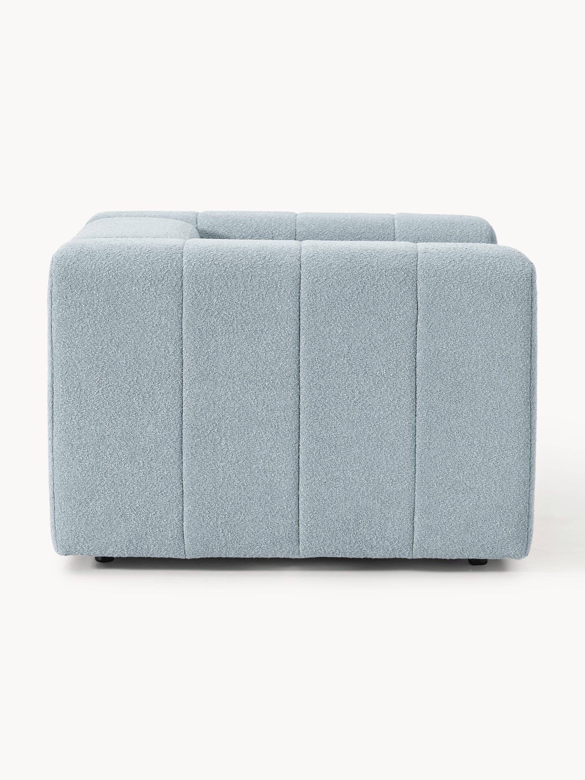 Bouclé-Loungesessel Lena