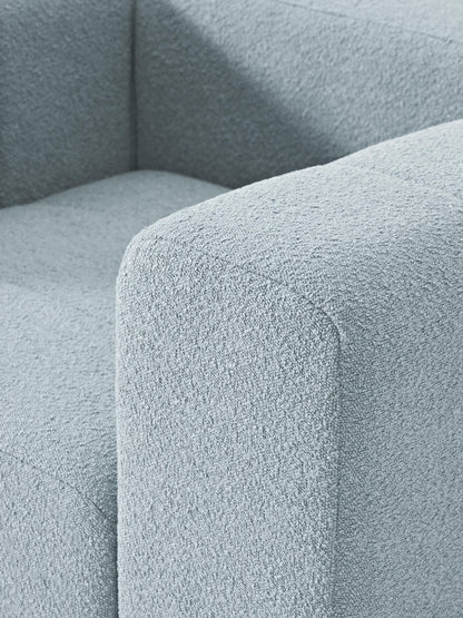 Bouclé-Loungesessel Lena