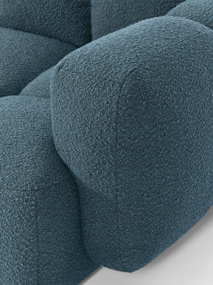 Modulares Sofa Tayla (4-Sitzer) aus Bouclé